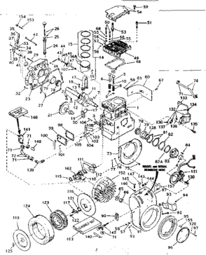 Part Location Diagram of 33390B Craftsman Crankshaft