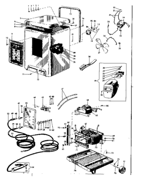 Part Location Diagram of 30754 Craftsman Upper handle