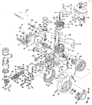 Part Location Diagram of 590362 Craftsman Strtr assem