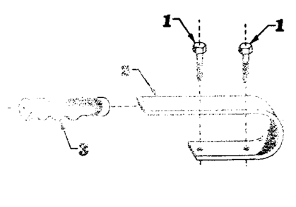 Handle Diagram and Parts List for 58031361  Craftsman Generator
