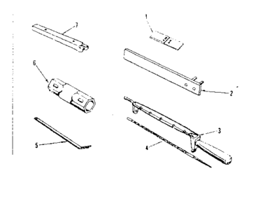 Part Location Diagram of 9516H Craftsman Gauge cap