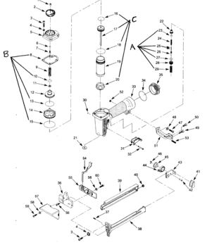 Part Location Diagram of 06437.00 Craftsman O-ring 2.0