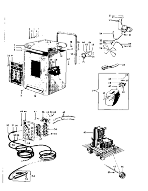 Part Location Diagram of 37353 Tecumseh Air Filter Body