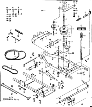 Part Location Diagram of 10240 Craftsman Idler arm