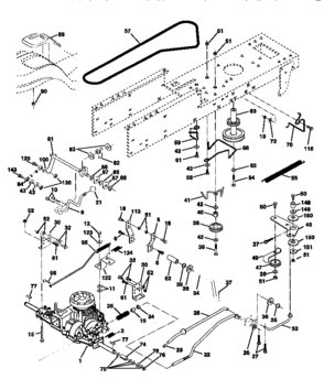 Part Location Diagram of 12346X Craftsman Self thread nut
