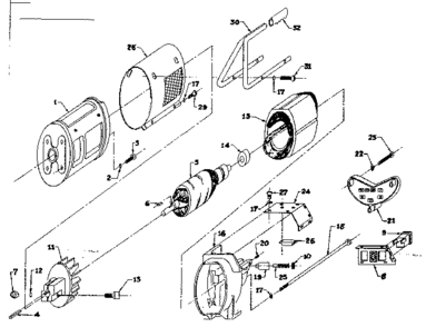 Part Location Diagram of 23211-A Craftsman Adapt housng