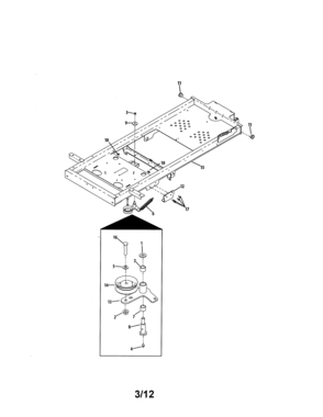 Frame Diagram and Parts List for 247250030  Craftsman Engine