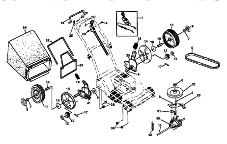 Part Location Diagram of 149844 Craftsman Gbag.