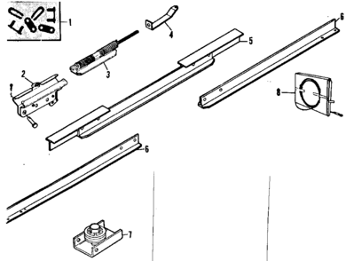 Part Location Diagram of 41C2735 Craftsman Garage Door Opener Chain And Cable Assembly