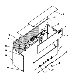 Tool Chest Diagram and Parts List for 706824240  Craftsman Tool Stand & Cart