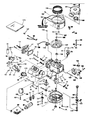 Part Location Diagram of 611119 Tecumseh Connector, Body
