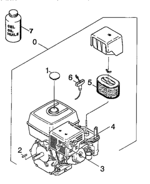 Piece Diagram and Parts List for 74271  Craftsman Pressure Washer