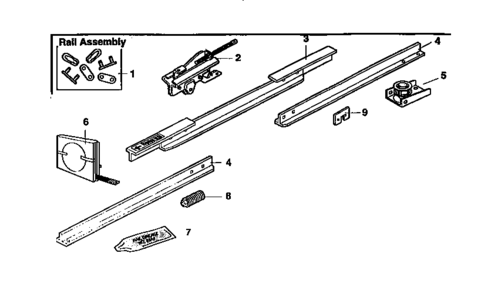 Part Location Diagram of 41B4103 Craftsman Sander Table Belt