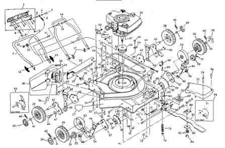 Part Location Diagram of 78125 Generac Stator Assembly