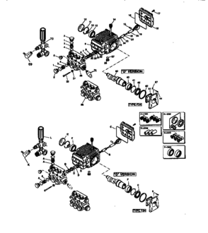 Pump Pk16803 Diagram and Parts List for 919763010  Craftsman Pressure Washer