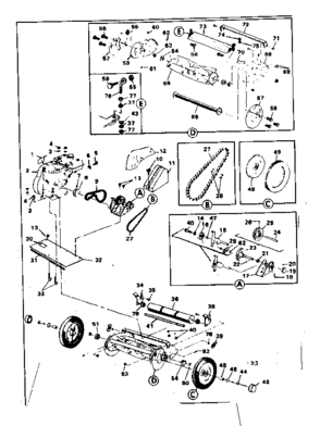 Part Location Diagram of 20304 Craftsman Drive chain connecting link