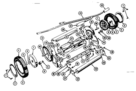 Part Location Diagram of LP-215-22 Craftsman C-ring