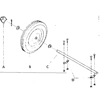 Undercarriage Assembly For 15 Gallon Cart Diagram and Parts List for 98564530  Craftsman Sprayer