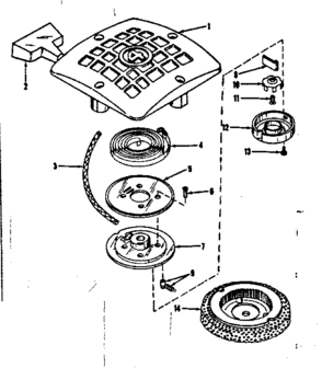 Part Location Diagram of 28286 Craftsman Sheave