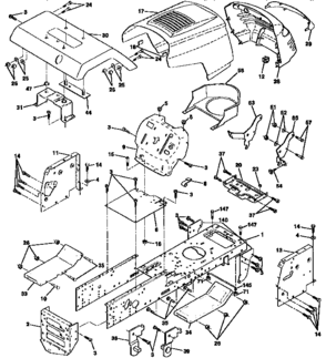 Part Location Diagram of 19091416 Craftsman Washer
