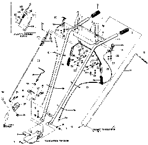 Part Location Diagram of GW-9442P MTD Control Cable