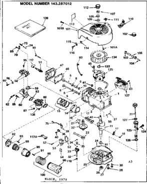 Part Location Diagram of 34389 Craftsman Bracket assembly