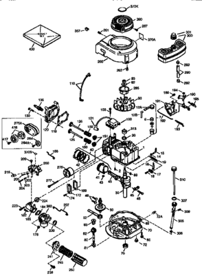 Engine (71/143) 143.964020 Diagram and Parts List for 143964020  Craftsman Engine