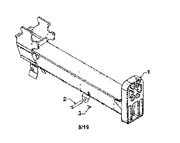Beam assembly Diagram and Parts List for CMXGLAM1143200  Craftsman Log Splitter