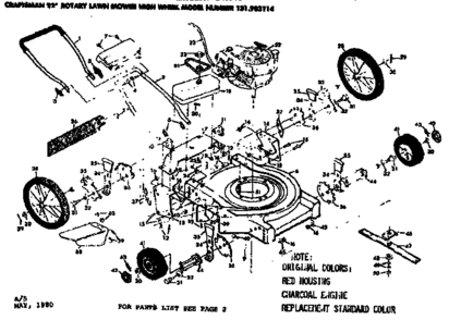 Part Location Diagram of 77865 Generac INSTRUCTION MANUAL