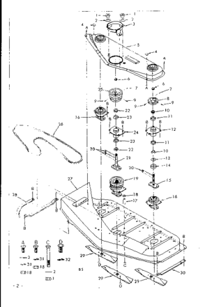 Part Location Diagram of 4831H Craftsman Nut