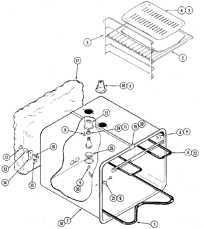Part Location Diagram of 704142 Briggs and Stratton Decal