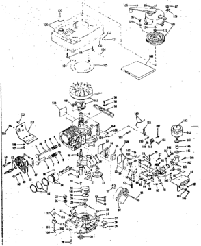 Part Location Diagram of 630885 Craftsman Carburetor
