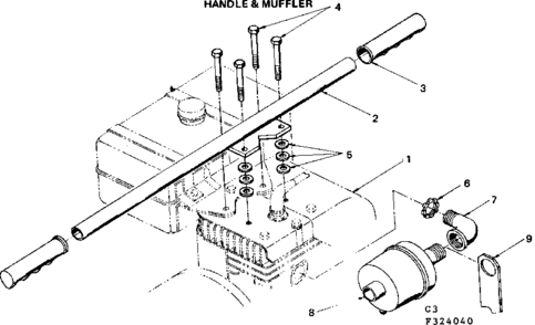 Part Location Diagram of 47611 Craftsman Engine