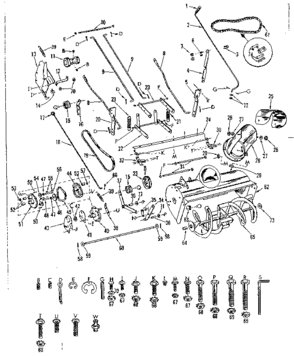Part Location Diagram of 615A69 Craftsman Strap