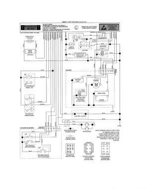 Schematic Diagram Diagram and Parts List for 917204041  Craftsman Lawn Tractor