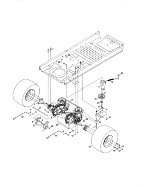 Transmission Diagram and Parts List for 247204100  Craftsman Engine