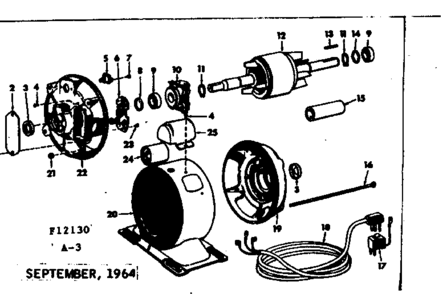 Part Location Diagram of 37073 Tecumseh Air Cleaner Cover