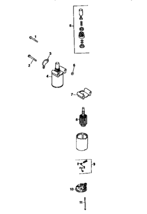 Part Location Diagram of M-0839080 Craftsman Lawn & garden equipment engine hex flange screw