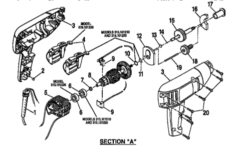 Part Location Diagram of 967664-001 Craftsman Pin