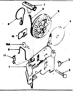 Part Location Diagram of 580622 Craftsman Pulley