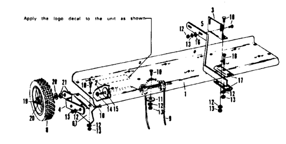 Replacement Parts Diagram and Parts List for 75724303  Craftsman Lawn Tractor