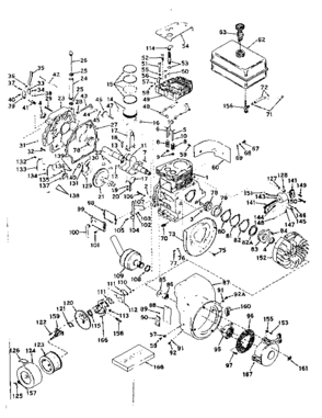 Part Location Diagram of 32045 Briggs and Stratton SPROCKET ASSY-23,KEY R/MWR