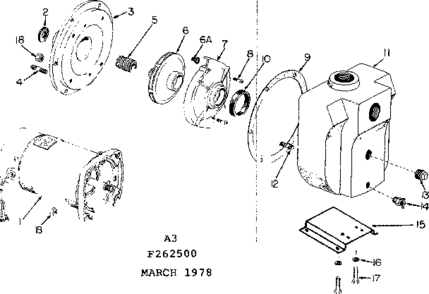 Part Location Diagram of U36-38C Craftsman Hex nut, 8-pack
