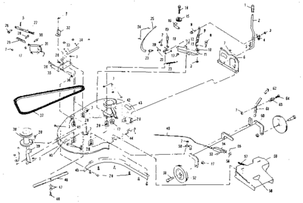 Part Location Diagram of 68547 Craftsman Warning decal