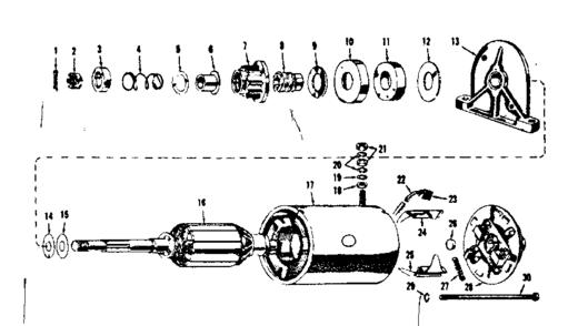 Part Location Diagram of 28717 Generac Stud 5/16-18 X 1-1/4 Long