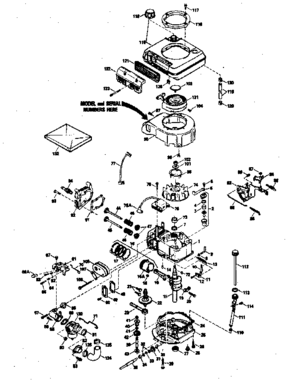 Part Location Diagram of 33537 Tecumseh Ring, Shaft retaining