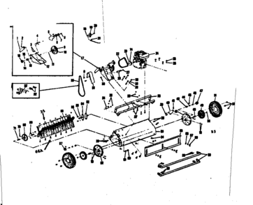 Engine Diagram and Parts List for 53679972  Craftsman Lawn Tractor