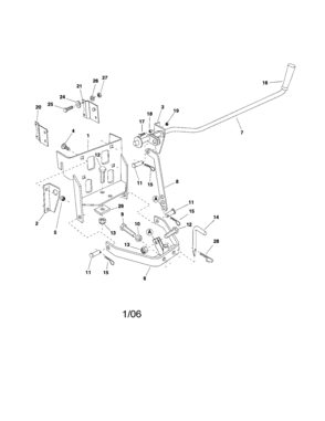 Part Location Diagram of 49814 Generac SCREW HHC M10 1.5 X