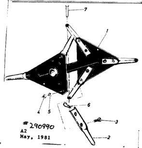 Replacement Parts Diagram and Parts List for 917290990  Craftsman Lawn Tractor