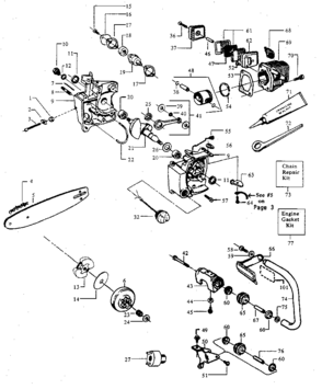 Part Location Diagram of 530-015499 Craftsman Screw
